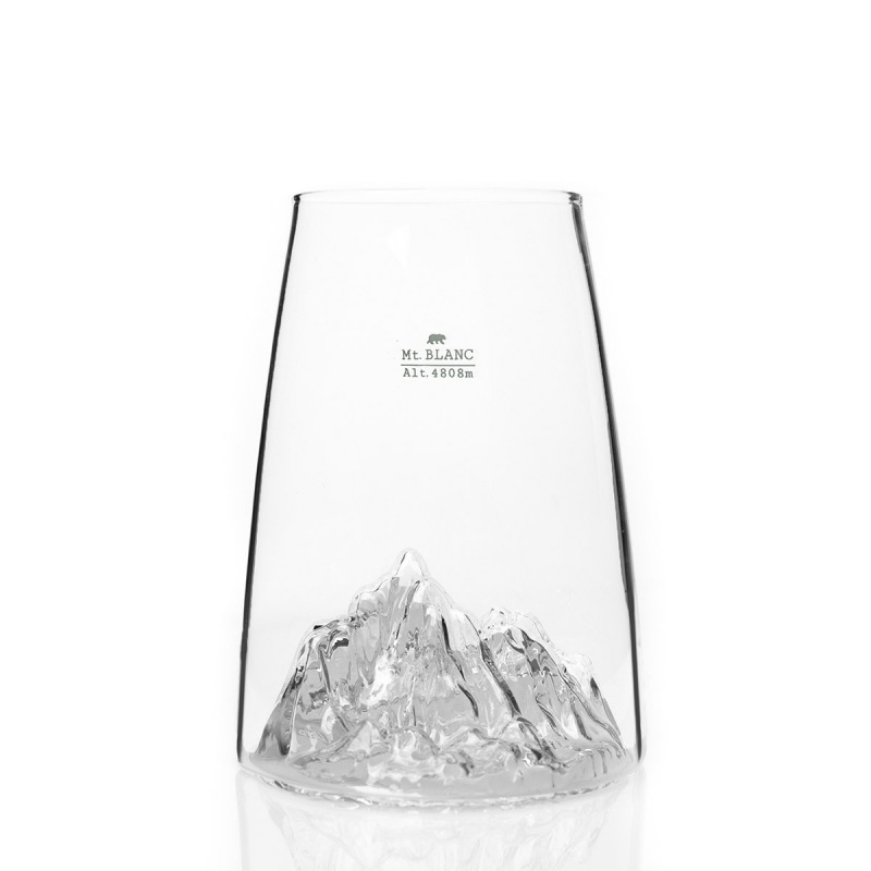  TOPOGRAPHIC Glas Mont Blanc