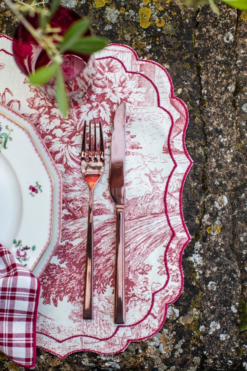  Tischset Firenze Toile de Jouy