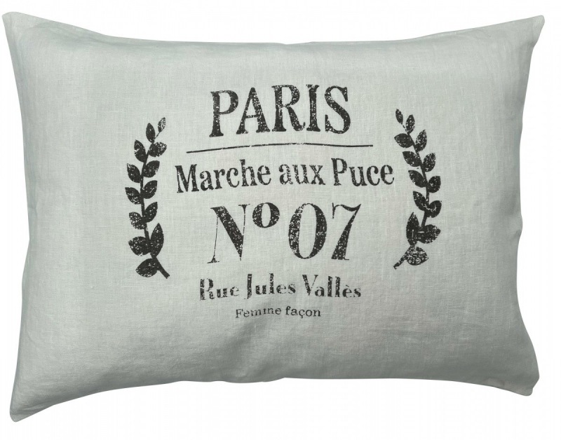  Leinenkissen Marché aux Puces, 50 x 70 cm