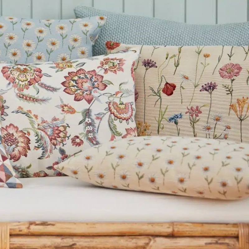  GOBELIN KISSEN Sunny Daisy 50 x 33 cm