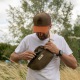  Funny Cross Body Bag khaki