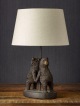  Lampe mit Schirm - Bären