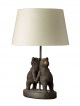  Lampe mit Schirm - Bären