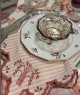  SERVIETTE Eden Millerighe Rosa Corallo