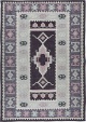 PET - Souk Kelim Teppich sage 200 x 300 cm