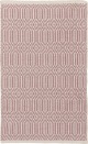  PET - Wik Läufer, in rosa - ecru  70 x 140 cm