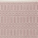  PET - Wik Läufer, in rosa - ecru  70 x 140 cm
