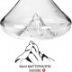  TOPOGRAPHIC Karaffe Matterhorn