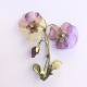  Brosche Violettes