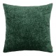  CHENILLE KISSEN Emerald Grün 50 x 50 cm