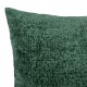  CHENILLE KISSEN Emerald Grün 50 x 50 cm