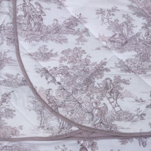 Quilt Toile de Jouy Julia, 260x260 cm