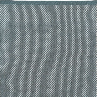 PET - Dots Teppich petrol - ecru 140 x 200 cm