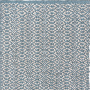 PET - Bergen Teppich  aqua-ecru 140 x 200 cm