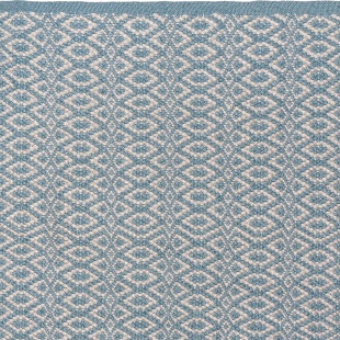 PET - Bergen L&auml;ufer aqua-ecru 60 x 90 cm