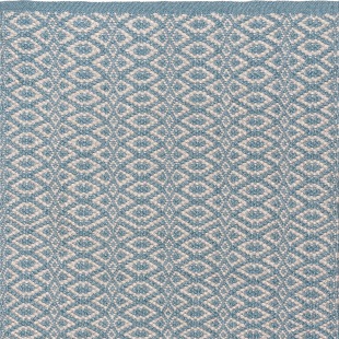 PET - Bergen L&auml;ufer  aqua-ecru 70 x 250 cm