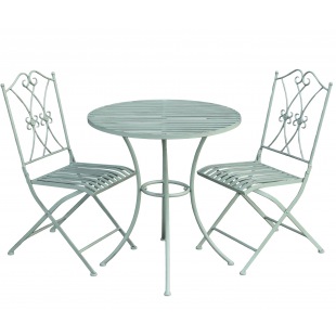 Garnitur Toulon - Set 2 St&uuml;hle und 1 Tisch