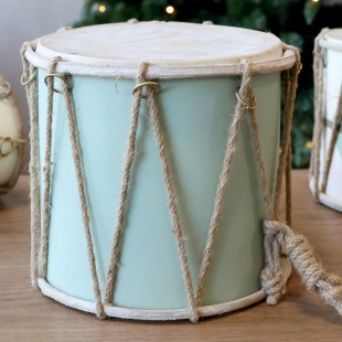 SKANDINAVISCHE WEIHNACHT Trommel Jul - gro&szlig;, unifarben