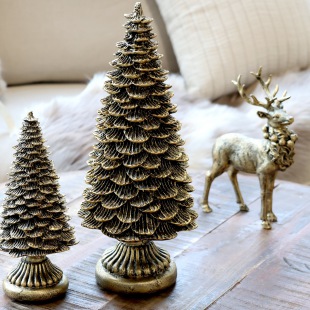 Gro&szlig;es B&auml;umchen Winterwald H 37 cm