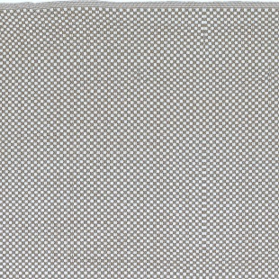 Poly-L&auml;ufer Pepita platin/weiss, 55 x 120 cm