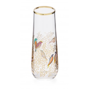 Kleine OBJET VASE Golden Leaves and Birds