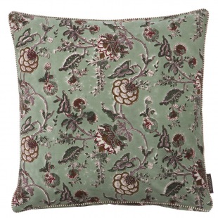 Kissen Flora Salbei 50 x 50 cm