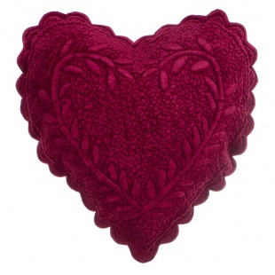 Samtkissen Velvet Aurora rot