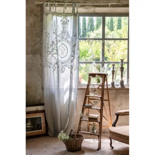 DE LUXE Vorhang Amelia B140 x L290 cm soft blau