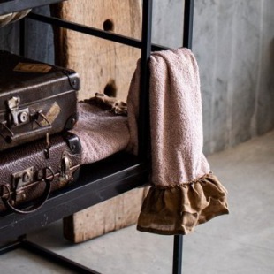 Handtuch Bella Donna Malva-Noce 60 x 100 cm