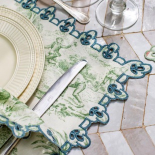 BORGO Tischset Amalfi Delfino