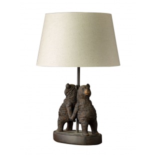 Lampe mit Schirm - B&auml;ren