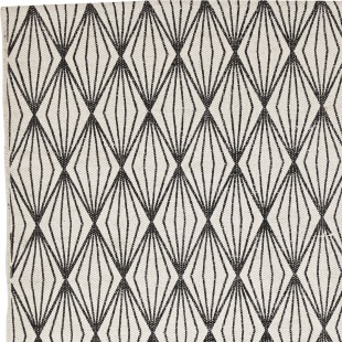 Teppich Lantern schwarz, bedruckt 130 x 190 cm