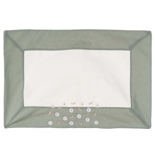 BLANC MARIE Badteppich Fiore, salbei, 50 x 80 cm