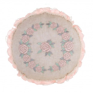 Rundes Kissen Bl&uuml;tentraum