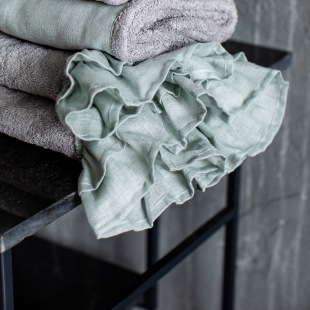 Handtuch Bella Donna Grau Salbei 60 x 100 cm