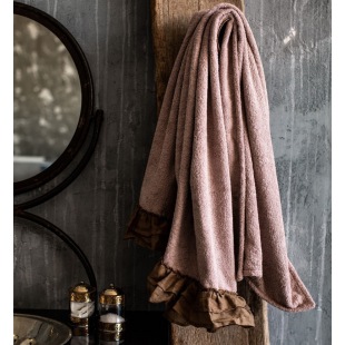 Handtuch Bella Donna Malva-Noce 100 x 150 cm