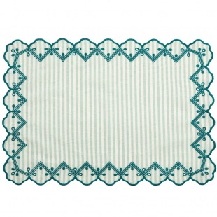 TISCHSET PFLEGELEICHT Capri aqua