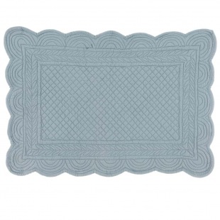 Boutis Tischset hellblau
