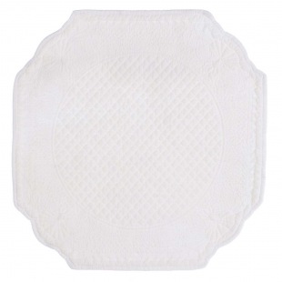 Tischset Boutis, weiss 42 x 42 cm
