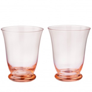 2er-Set Trinkgl&auml;ser Trelli peach
