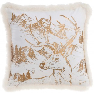 Kissen Goldener Hirsch