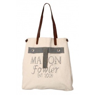 Canvastasche creme Saint Tropez