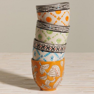 Chehoma Rapsody 4-er Set Espresso Tassen