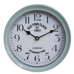 Retro Chic Wanduhr Old Town clock