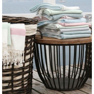 Beistelltisch Black Basket, schwarz