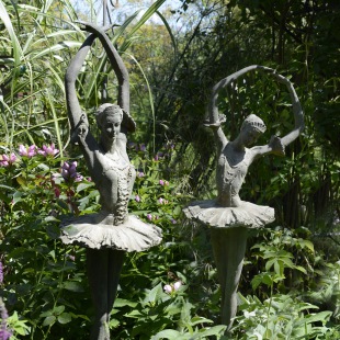 Tanz der Primaballerinas, 2-er Set Eisenfiguren