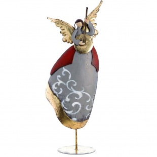 GROSSER WEIHNACHTSENGEL Angelina celeste, H 92 cm