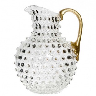 GLASKUNST Krug Tautropfen