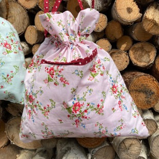 COTTAGE GATE Baumwolle Beutel rosa