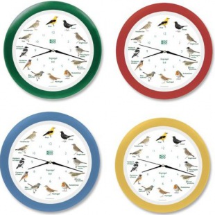 WANDUHR Zwitschern und Singen mit Namen